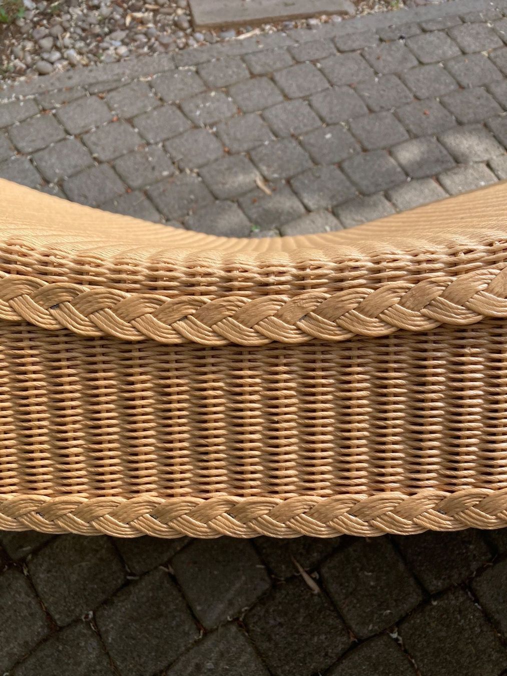 Liegen & Liegestühle: Lloyd Loom Italia Wicker Chaise Longue – Gebraucht aus Teufen AR von Partagas69 3
