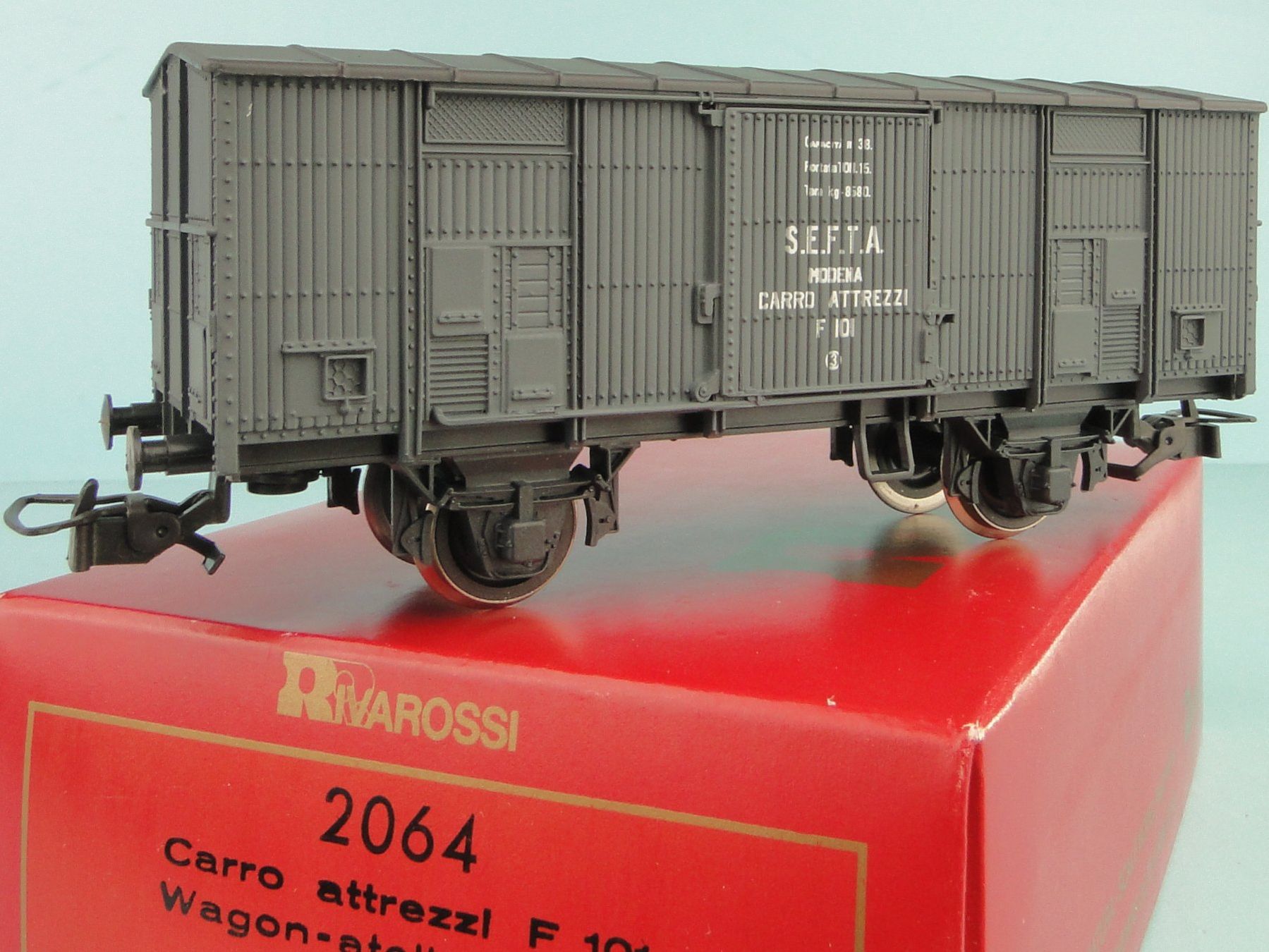 Rivarossi Modellini di ferrovie: Rivarossi 2064 Carro Attrezzi – Usato da Bülach venduto da cann11 1