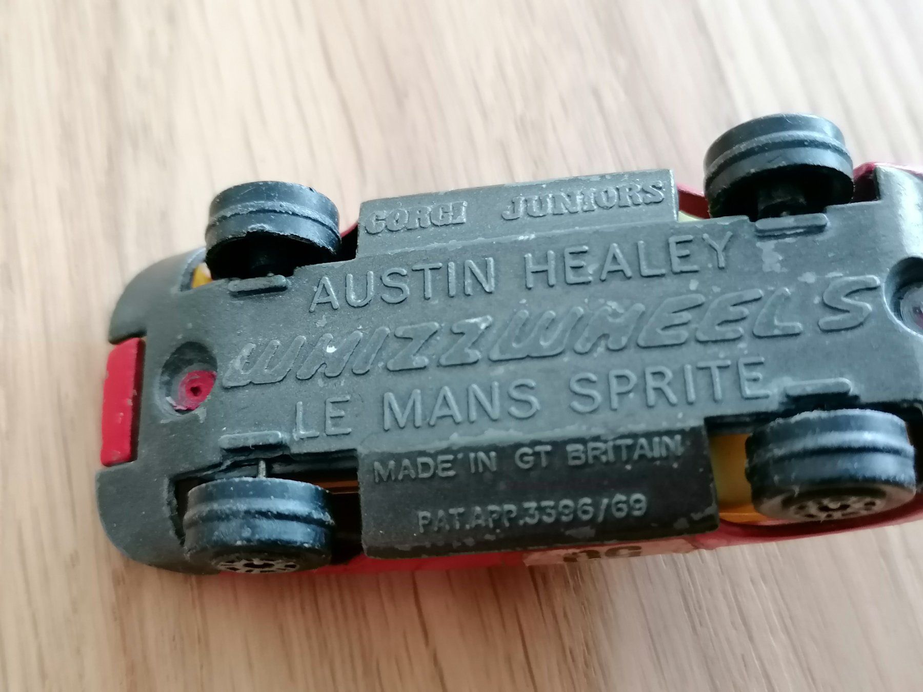 Corgi Toys Modellini d'auto: Corgi Juniors - Austin Healey / Le Mans Sprite – Usato da Basel venduto da vintagecollector 2
