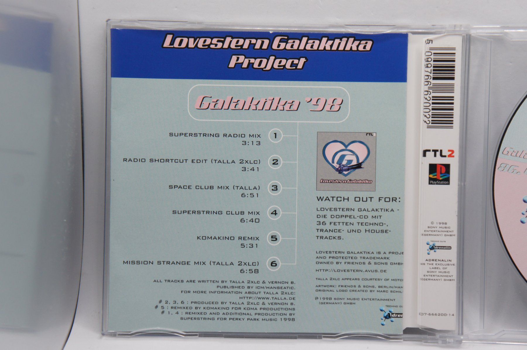 CDs: Maxi CD Lovestern Galaktika Project - Galaktika / Trance – Gebraucht aus Ernetschwil von luisvonerni 2
