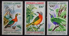 Dahomey Kat. 278-280 ** 1966 Kat. 30 Euro