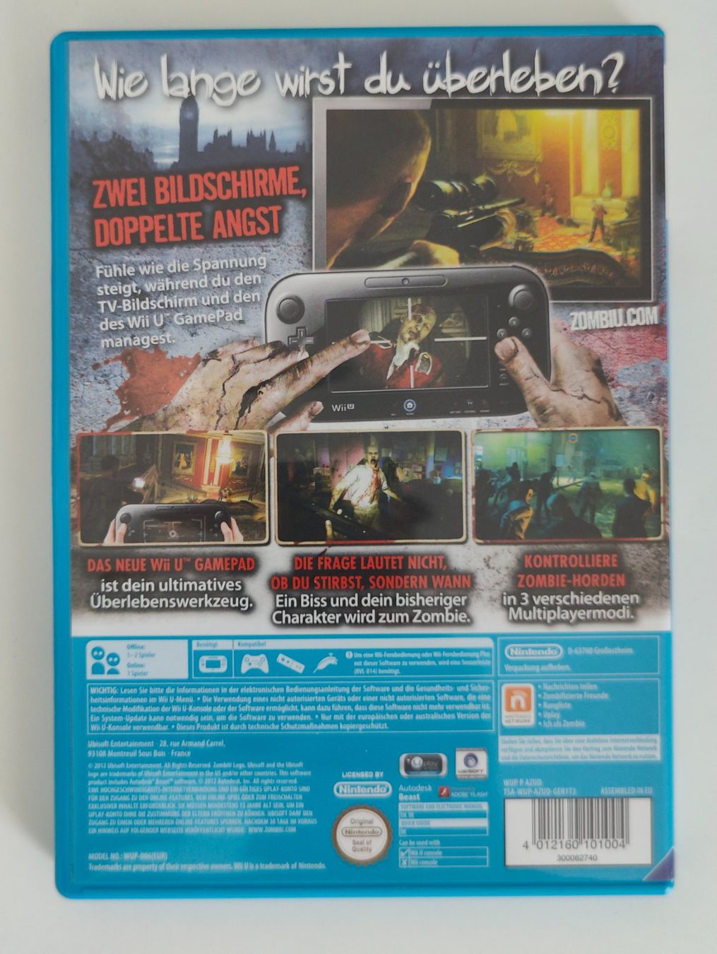 Nintendo Giochi: Zombi U WiiU – Usato da Dintikon venduto da Nightcom 1