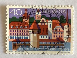 Nr.604  mit Vollstempel Reinach(BL)