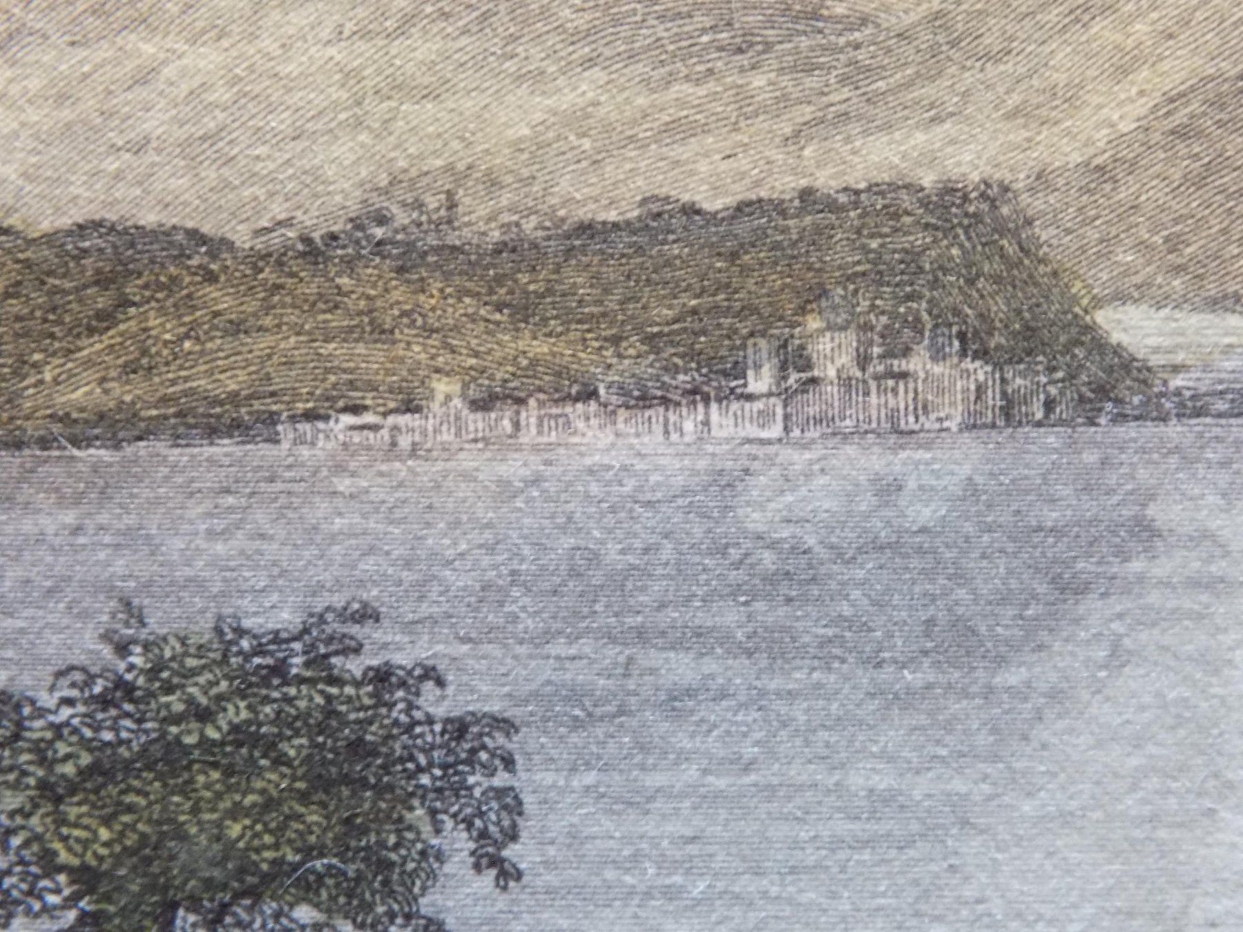 Gravures: Lac de Bienne koloriert – D'occasion à Risch par Antikfee 8