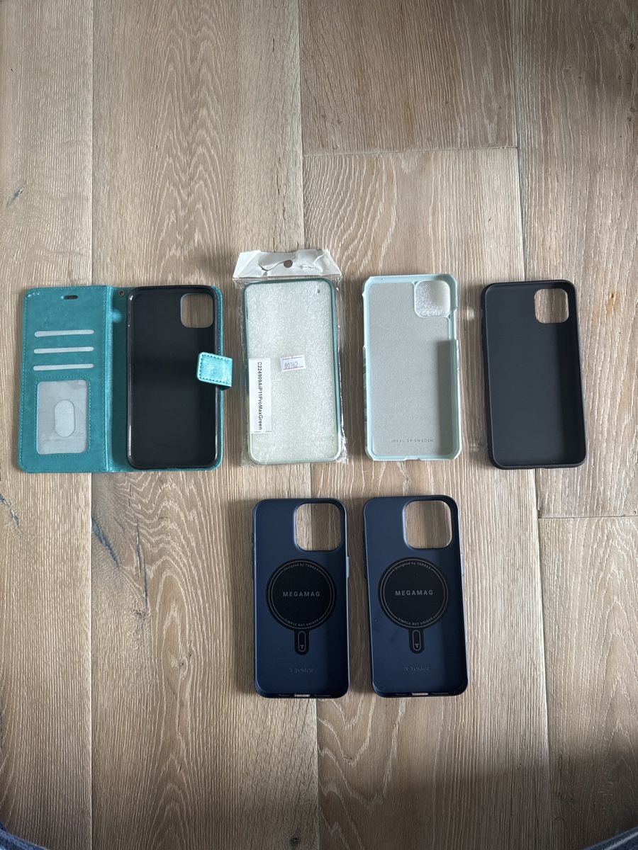 iDeal of Sweden Cover & Protezioni schermo: 3 iPhone 11 Pro Max Hüllen, 2 iPhone 16 Pro Max Hüllen, Top – Nuovo (secondo la descrizione) da Weggis venduto da Massahans 1