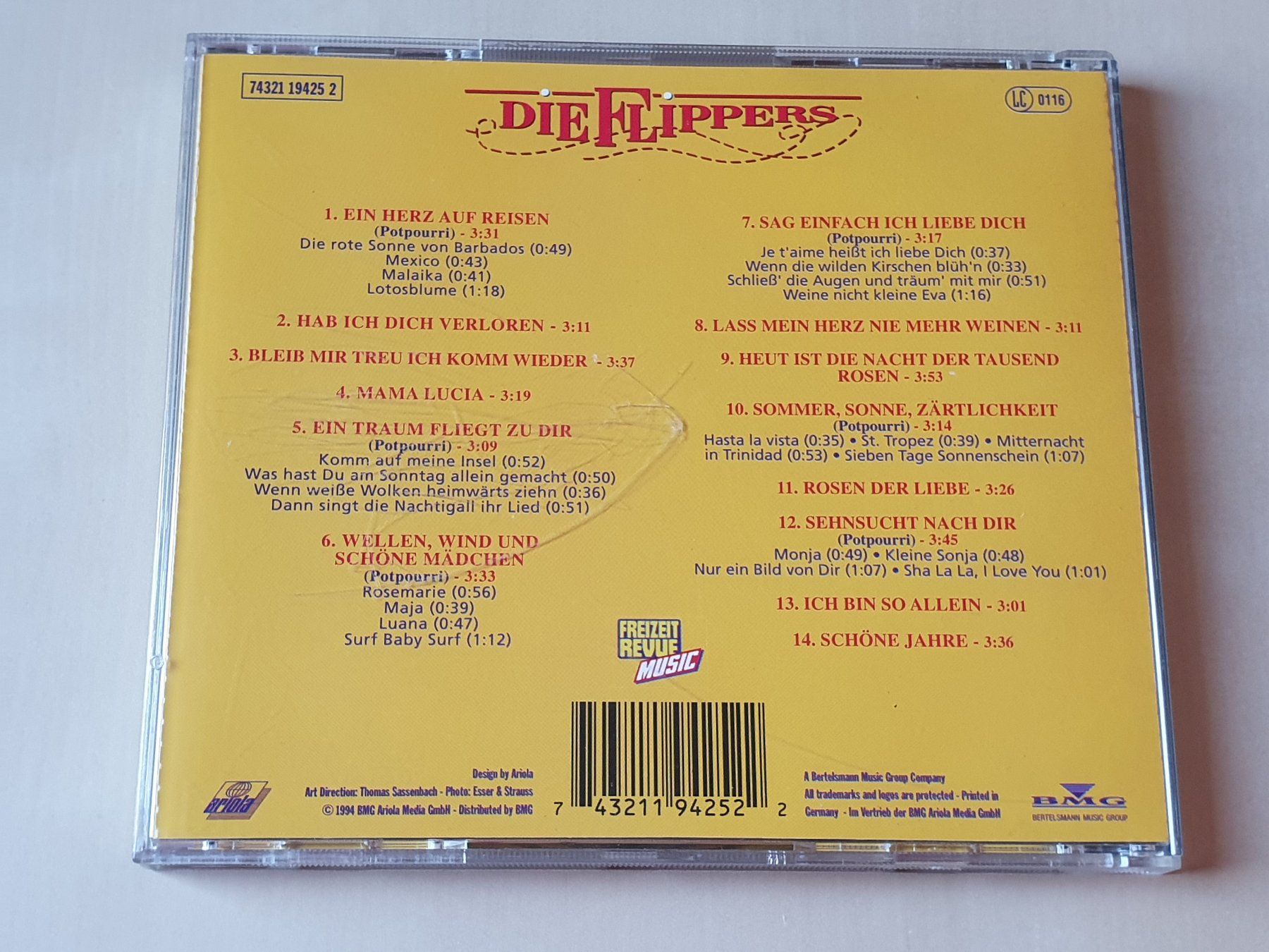 CDs: Die Flippers Unsere Lieder – Gebraucht aus Stansstad von collectorsshop 1