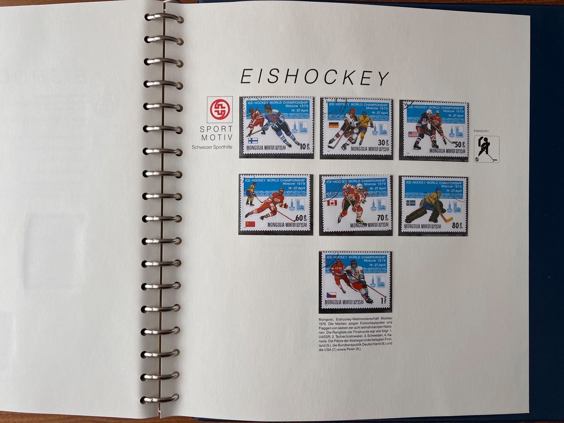 Album: Briefmarkensammlung Schweiz. Sporthilfe – Usato da Adligenswil venduto da mypremium-shop 4