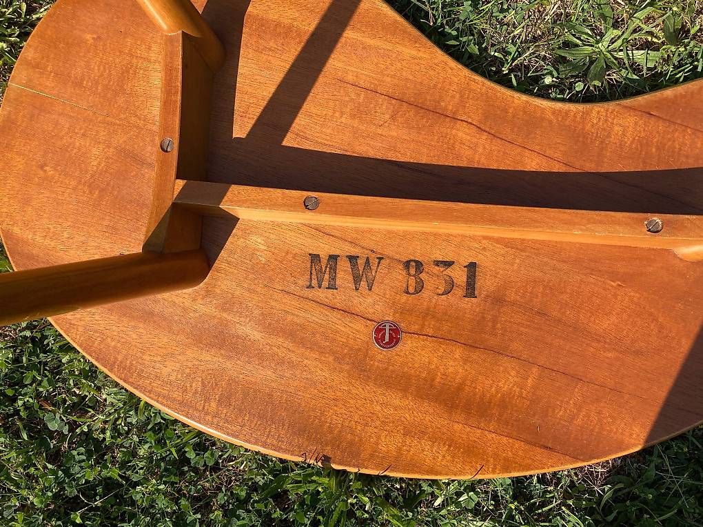 Tavoli: Table basse vintage 1950-60 Schweizerfabrikat estampillée – Usato da Roche VD venduto da pre_h85m 2