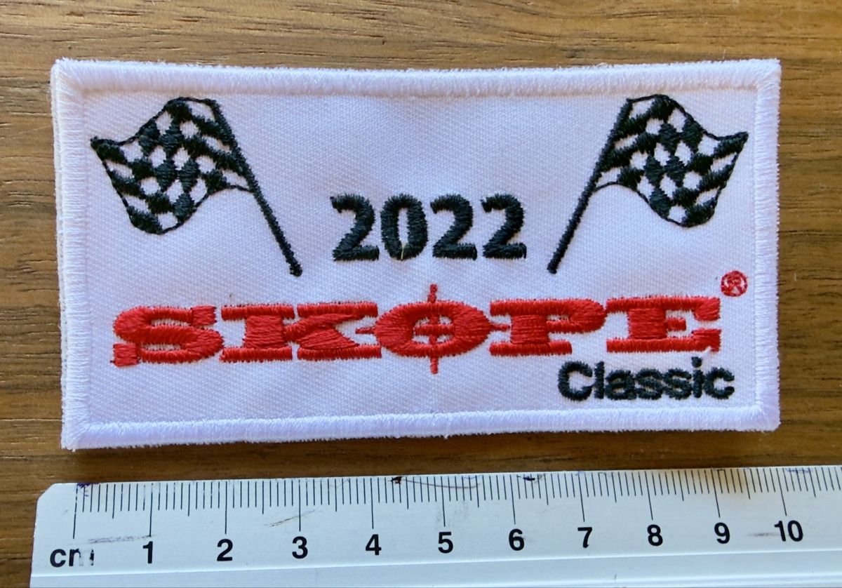 Patches: Aufnäher Sitck Stoff Patch Skope Motorsport – Neu (gemäss Beschreibung) aus Haegendorf von Chruege