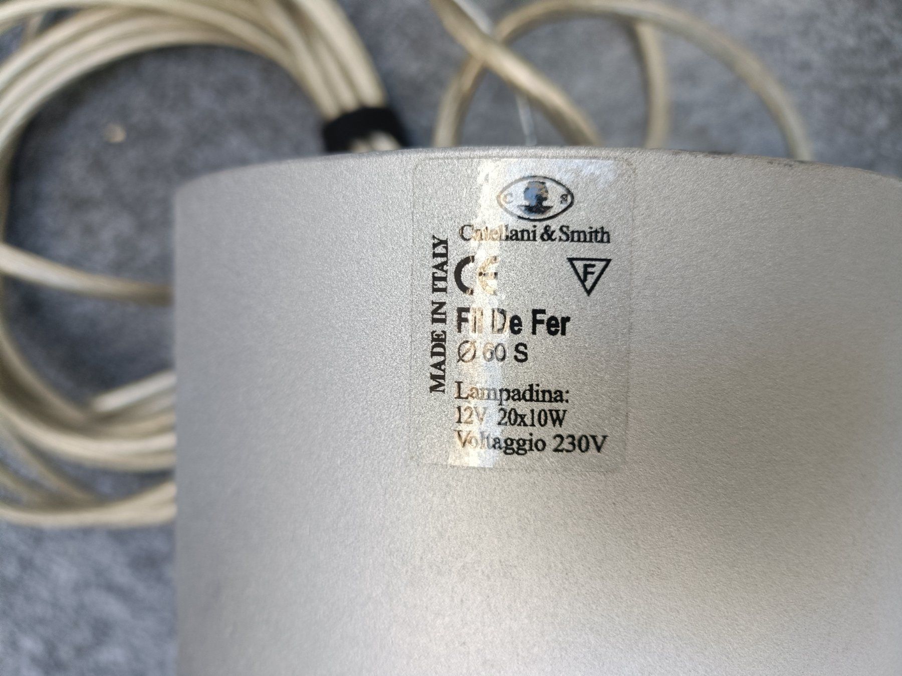 Catellani & Smith Lampadari & plafoniere: Hängeleuchte Catellani&Smith Fil de Fer – Usato da Schmitten FR venduto da oldtimer82 8