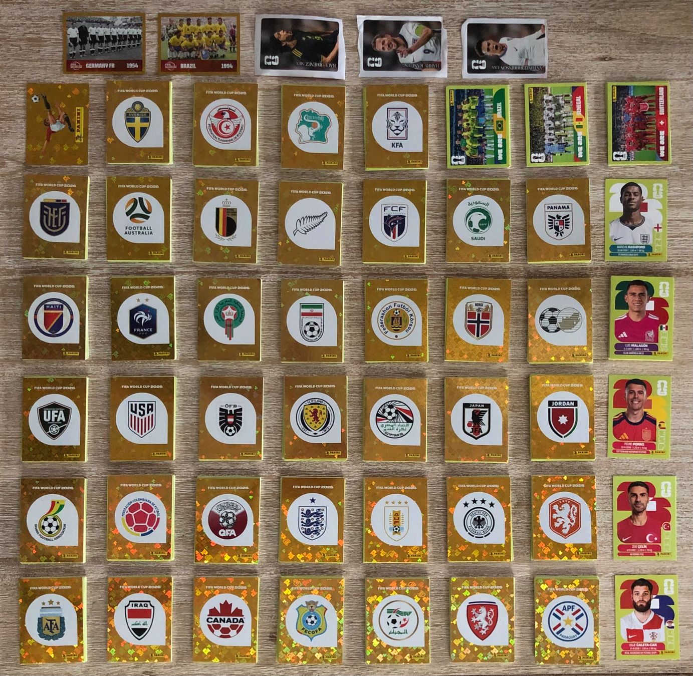 Panini Sammelbilder & Trading cards: +755 Panini – Ohne Duplikate – Neu (gemäss Beschreibung) aus Courtételle von nat_xw2z