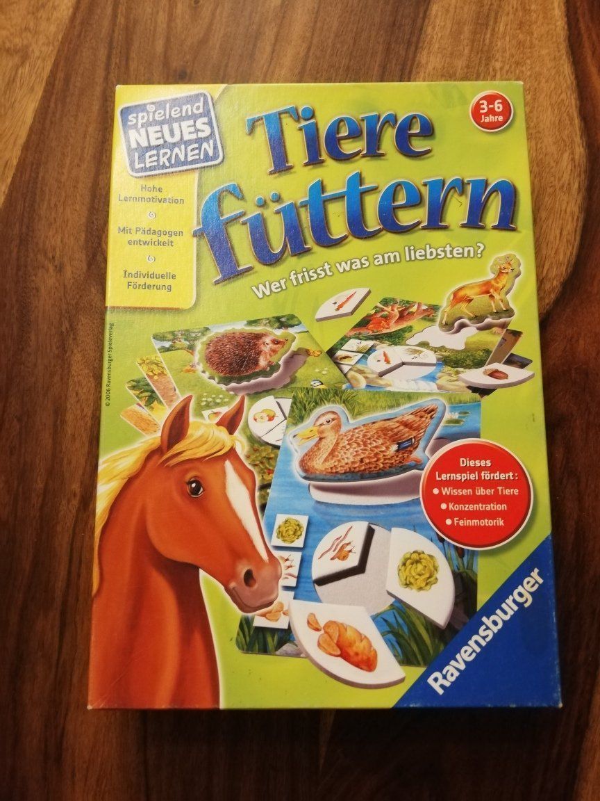 Ravensburger Spiele: Spiel von Ravensburger "Tiere füttern" – Gebraucht aus Oberrieden von man_tky9