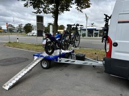 Meister-NFZ Motorradanhänger Querverlad Veloräger! LAGERND!