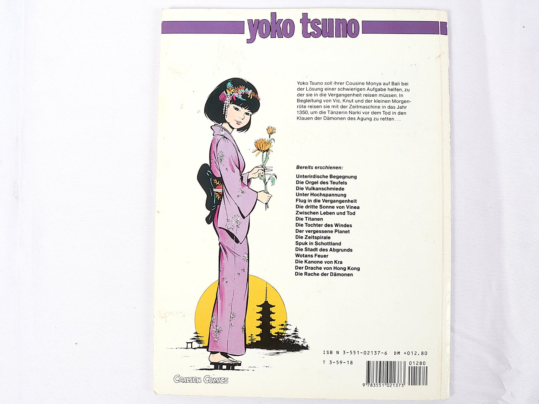 Fumetti: COMIC yoko tsuno Die Rache der Dämonen – Usato da Steinen venduto da Restwert_Steinen 2