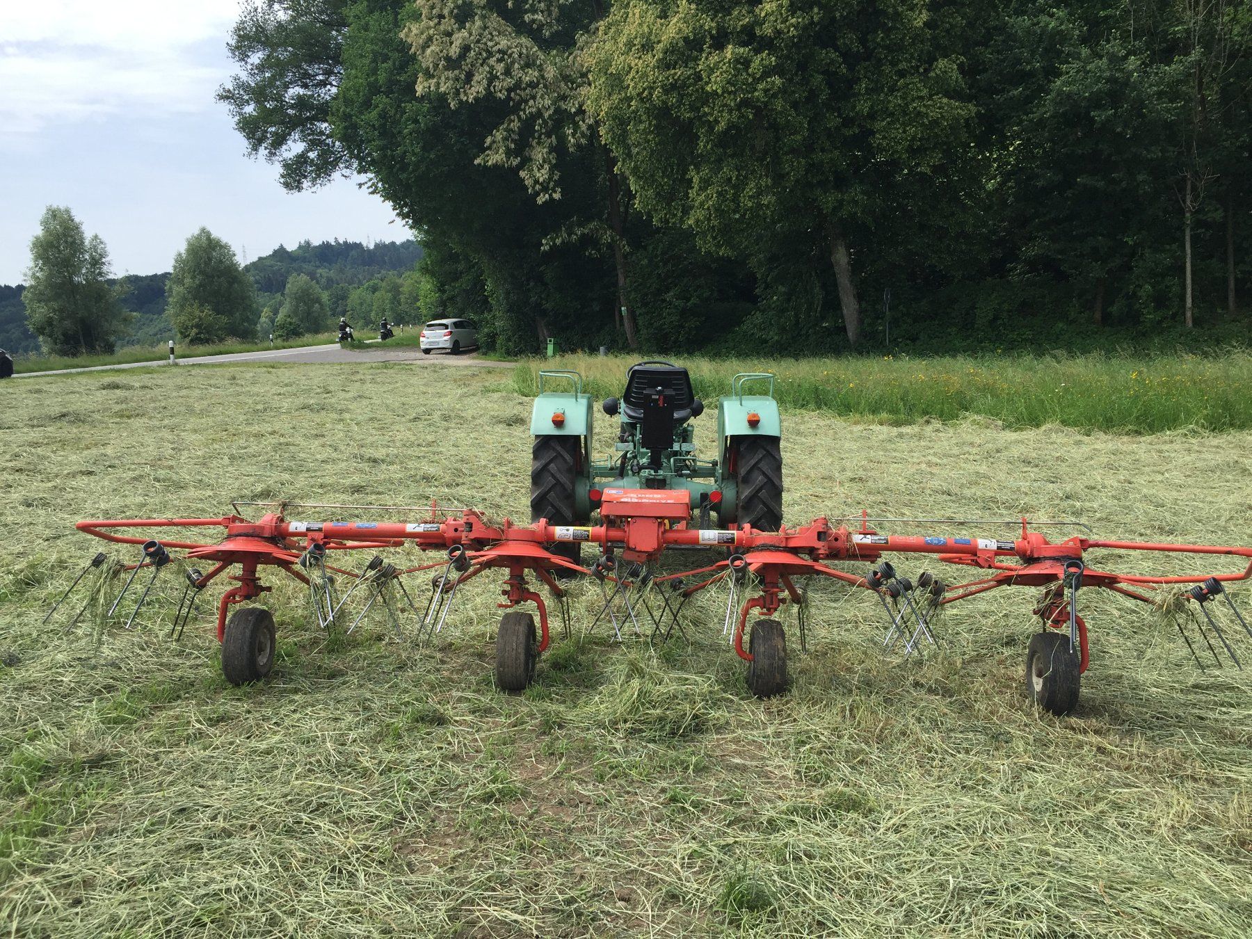 Alle Maschinen: Kreiselheuer Kuhn Digidrive 5001 gezogen – Gebraucht aus Holziken von greenbull52 2