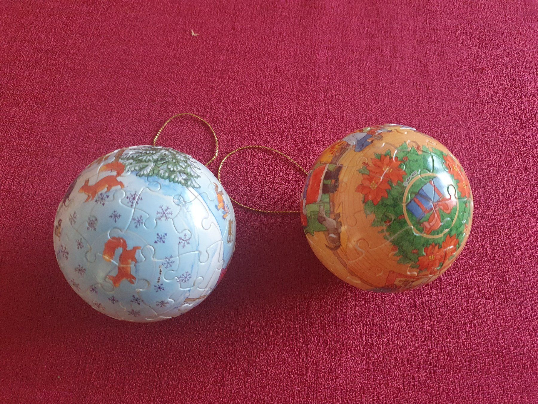 Ravensburger Puzzle: 2er-Set Ravensburger 3D Puzzleball Weihnachtskugeln | Top! – Usato da Abtwil AG venduto da MaVo.0710 4