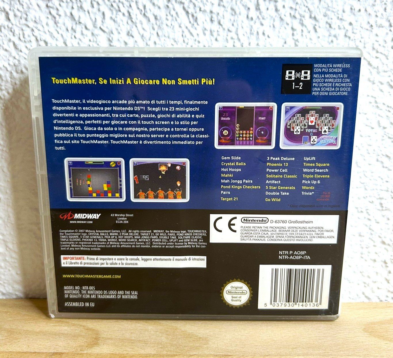 Nintendo Giochi: TouchMaster Nintendo DS – Usato da St. Gallen venduto da bubblybee 1