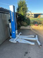 Ein-Säulen-Hebebühne mobil elektrisch gebrauchter Zustand