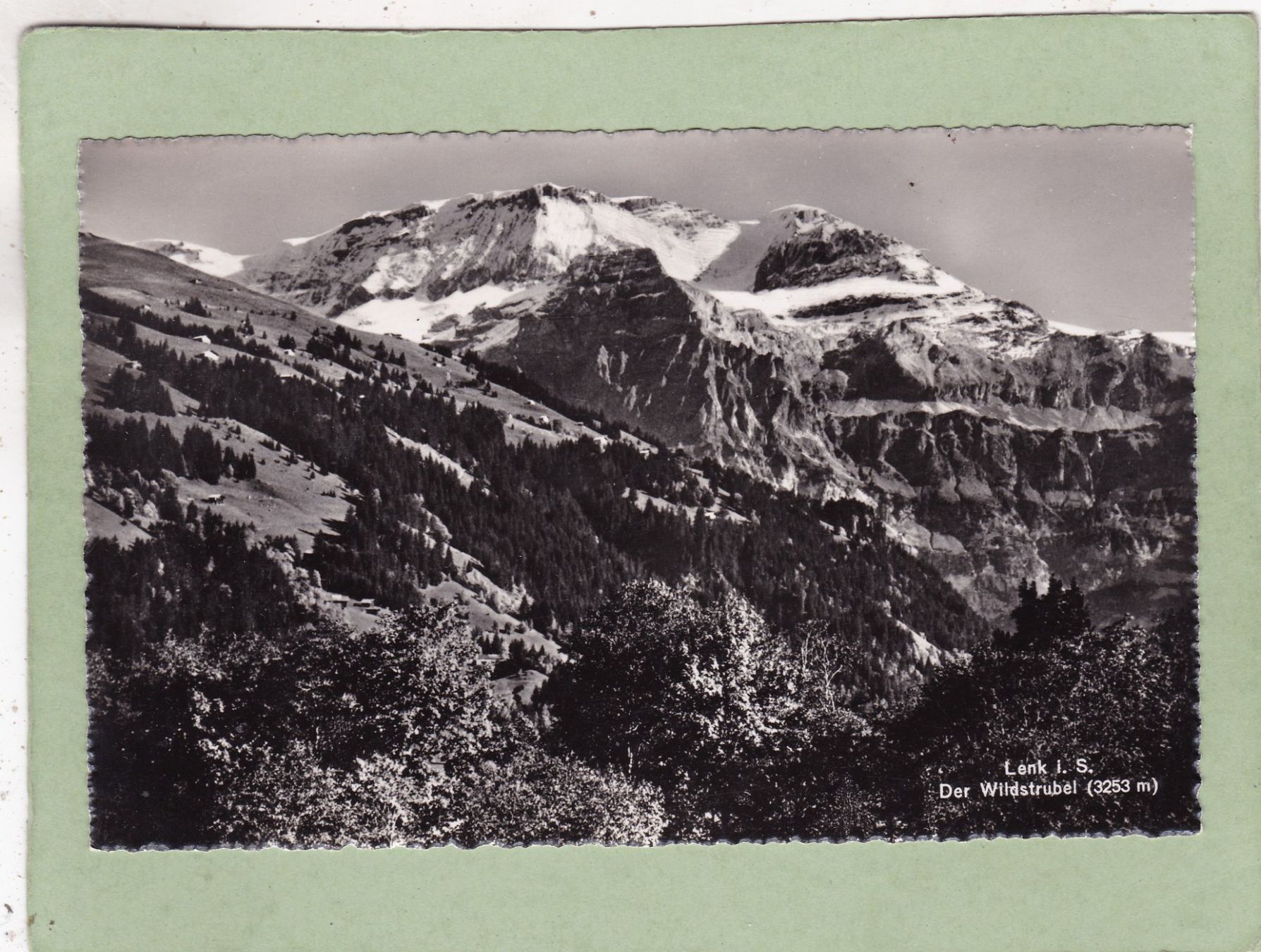 Cartoline postali: Lenk i. S.  Der Wildstrubel – Usato da Herisau venduto da Lisegrat2008