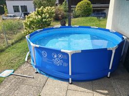Intex Pool 305 cm x 76 cm mit Filterpumpe und Zubehör 