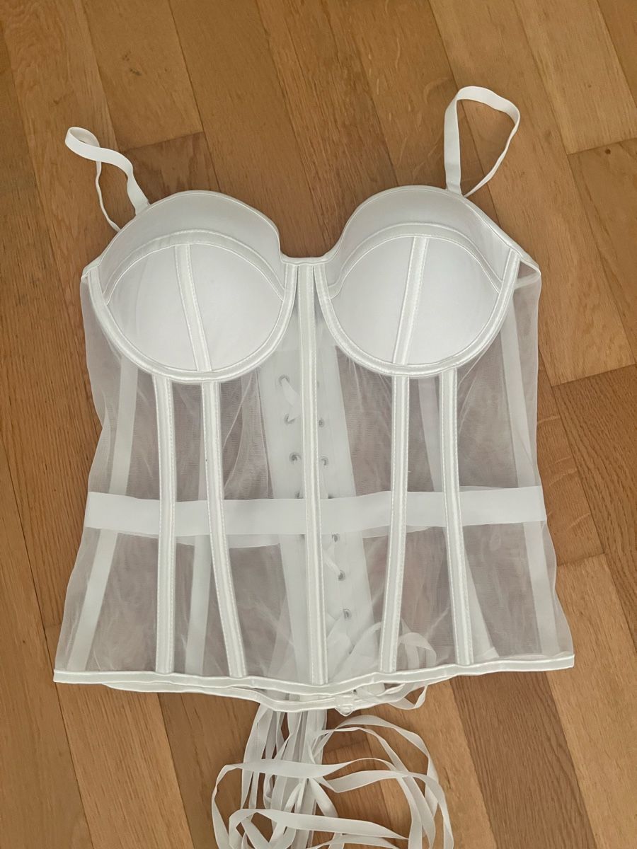 Altra biancheria intima: Corsage weiss Grösse M neuwertig – Nuovo (secondo la descrizione) da Altendorf venduto da pas_5chw
