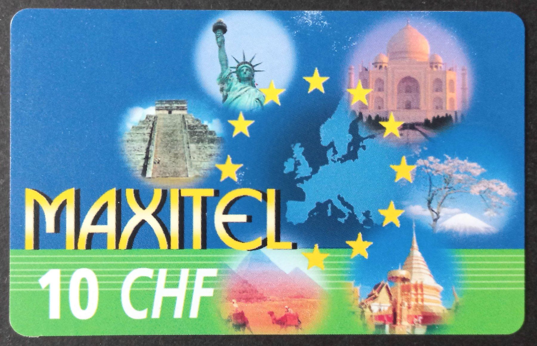 Schede telefoniche: Taxcard Phonecard - Maxitel - CH – Usato da Niederuzwil venduto da lubimaja