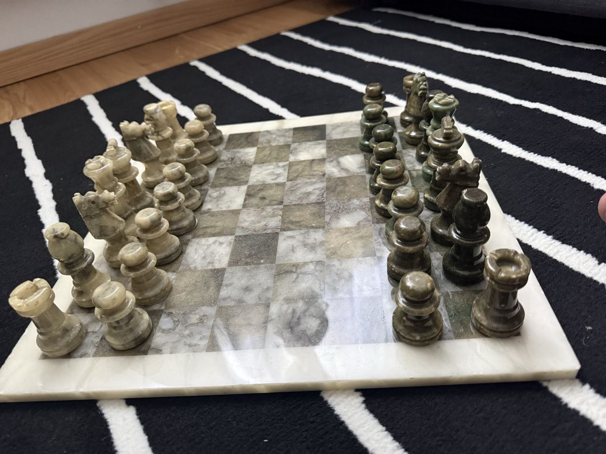 Giochi: Marmor-Schachspiel – Usato da Ebikon venduto da ciw_sjl6 2