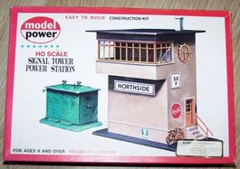 Model Power H0 US-Signal Tower + Power Station, Bausätze