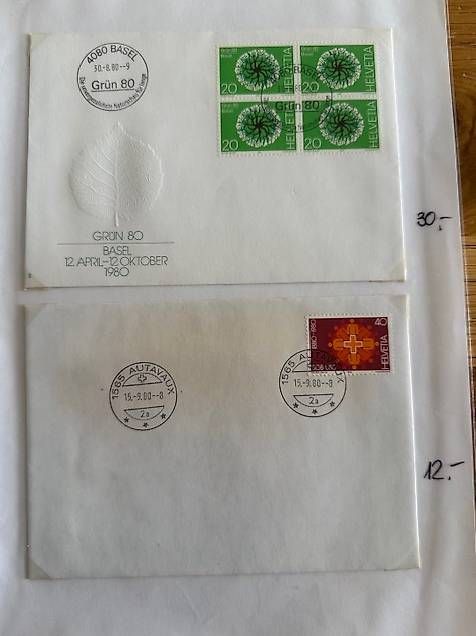 Tutti i francobolli: Collection timbres CH + intern. Pro Patria, Pro Juvent, FDC – Usato da Cheyres venduto da fra_s5v7 4