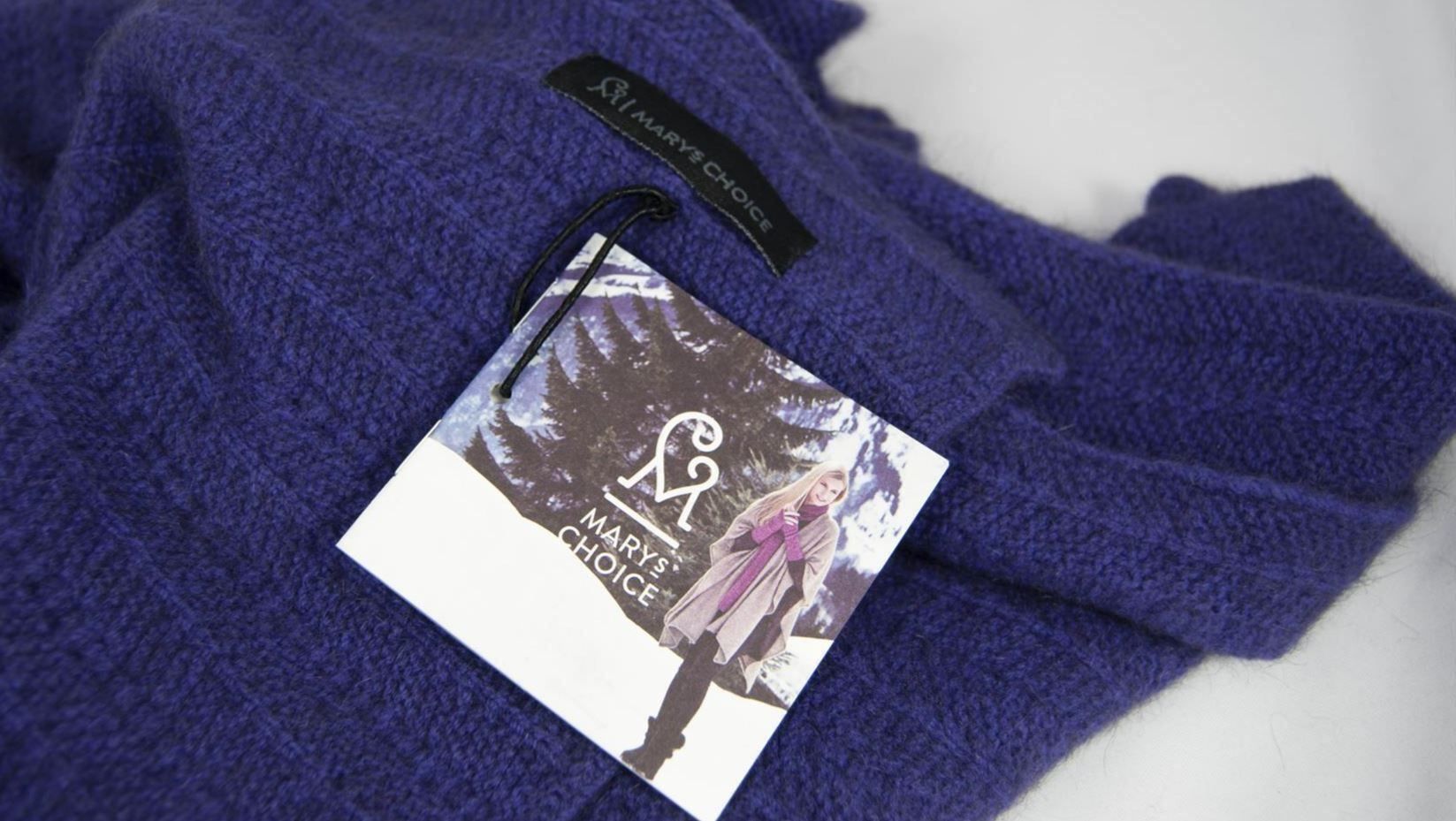 Foulards, Tücher & Schals: Possum Schultertuch violett zickzack – Neu und originalverpackt aus Zollikofen von marys-choice 4