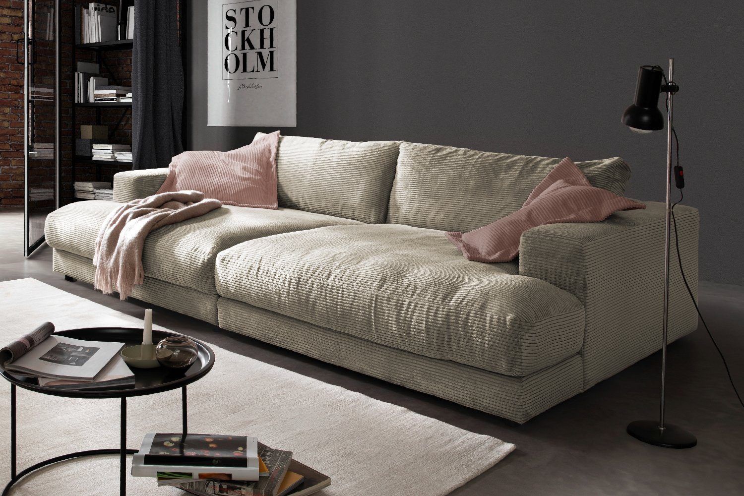 Sofas: Big Sofa High End in Cord nature – Neu und originalverpackt aus Bischofszell von deluxe-moebel 2