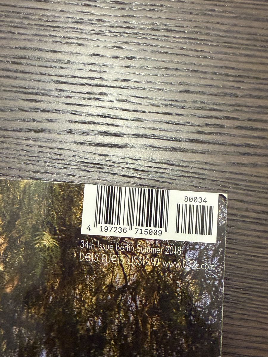 Riviste & Magazine: 032c Magazin Sommer 2018 Travis Scott – Usato da Zürich venduto da ya66in 5