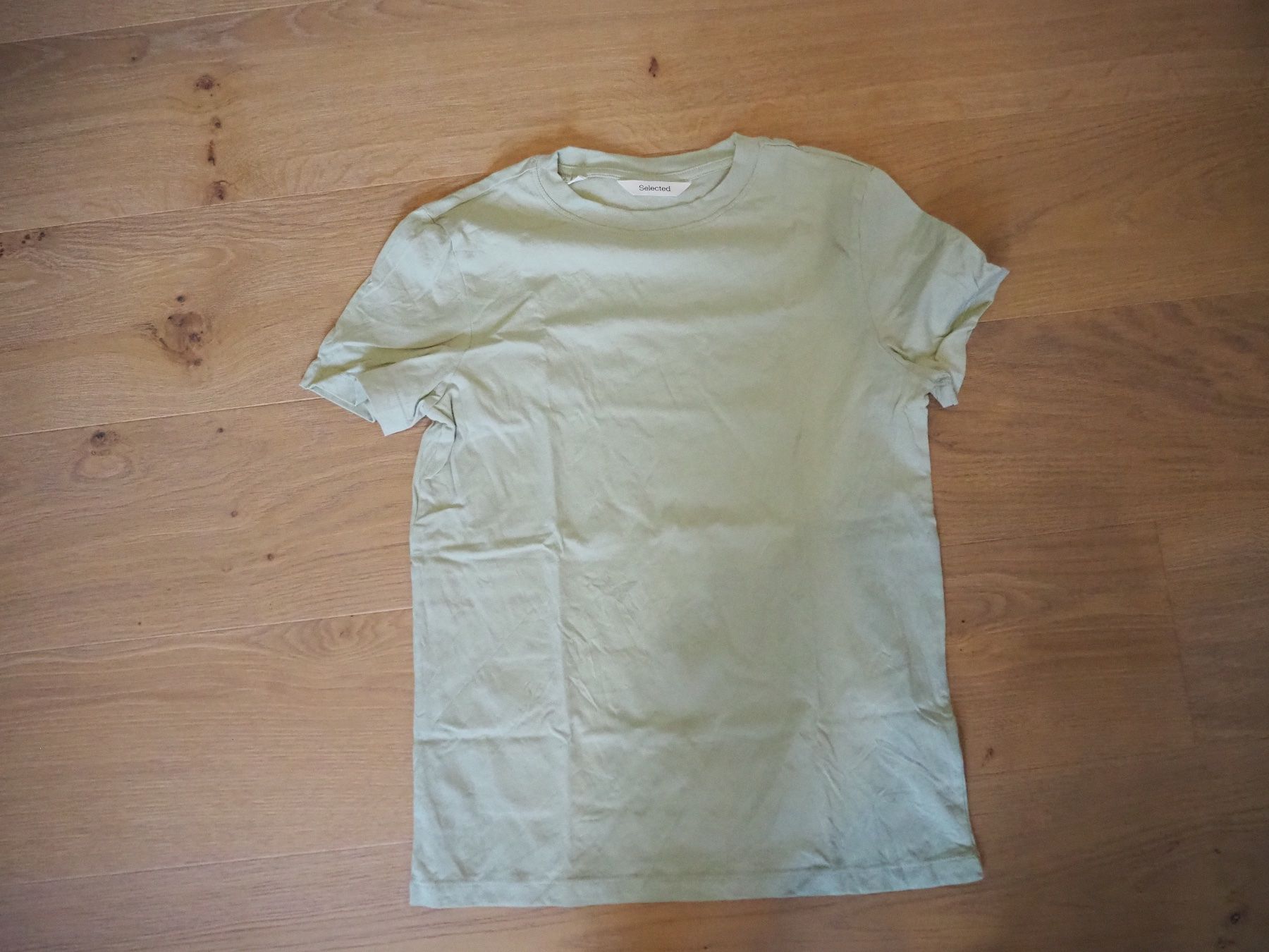 Selected T-shirts: T-Shirt Selected hellgrün Gr. S – D'occasion à Zürich par snowow 1