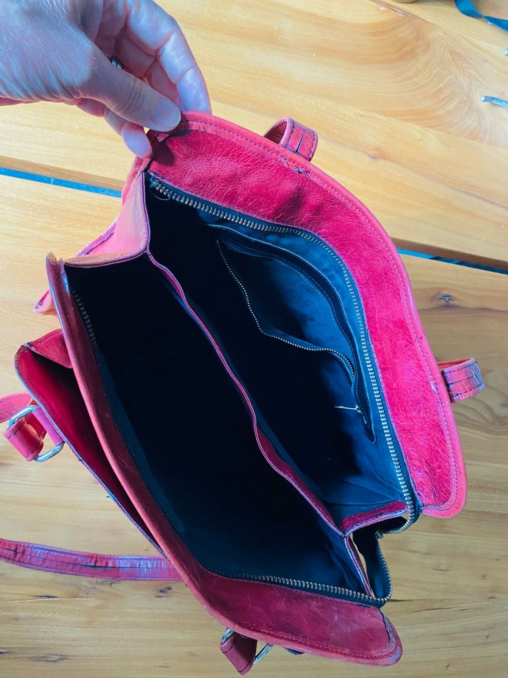 Borse da donna: Vintage Ledertasche – Usato da Kastanienbaum venduto da Niara2 1