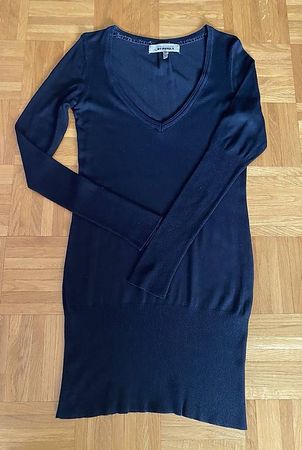 Robe pull noire - Taille M