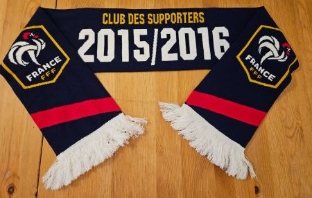 Frankreich Fan Schal 2015/2016 Fussball France FFF