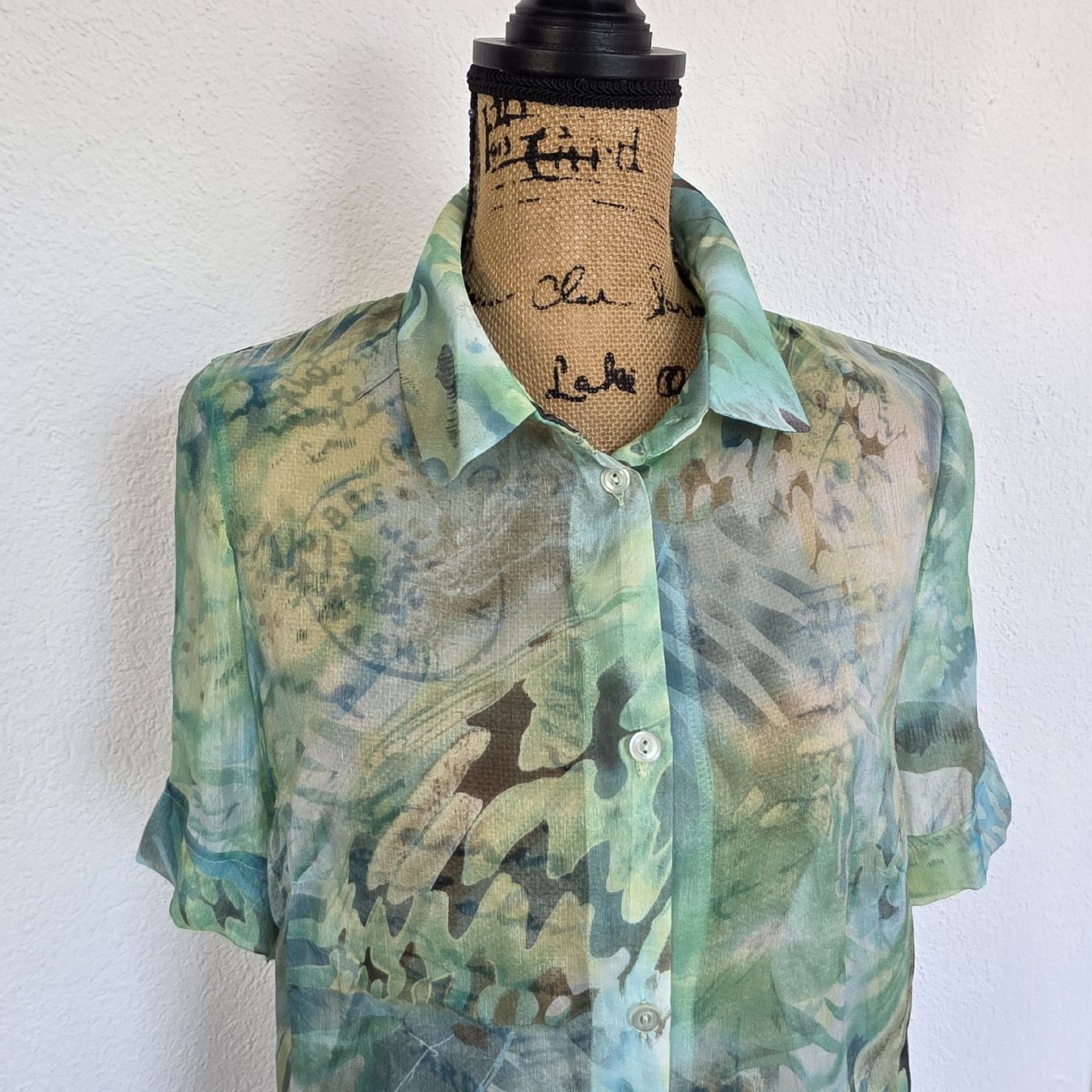 Camicette: Sommerbluse, Gr. 38, Transparent - Sommerlich! – Usato da Rheinsulz venduto da Gilea 1