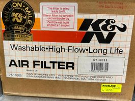 K&N Direktfilter Kit  VW Golf II GTi & 16V Digifant
