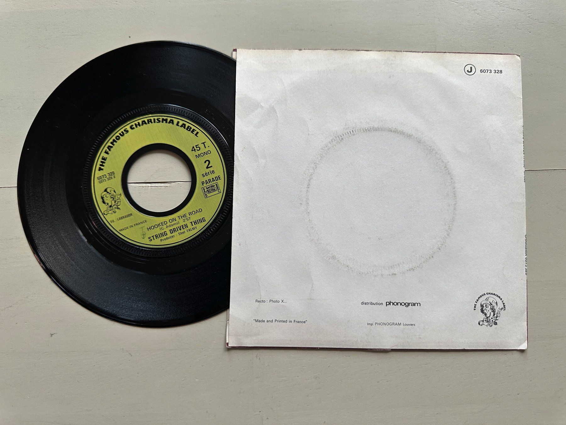 Schallplatten: STRING DRIVEN THING rare Circus Single Progressive Rock 70's – Gebraucht aus Basel von Partridge 1