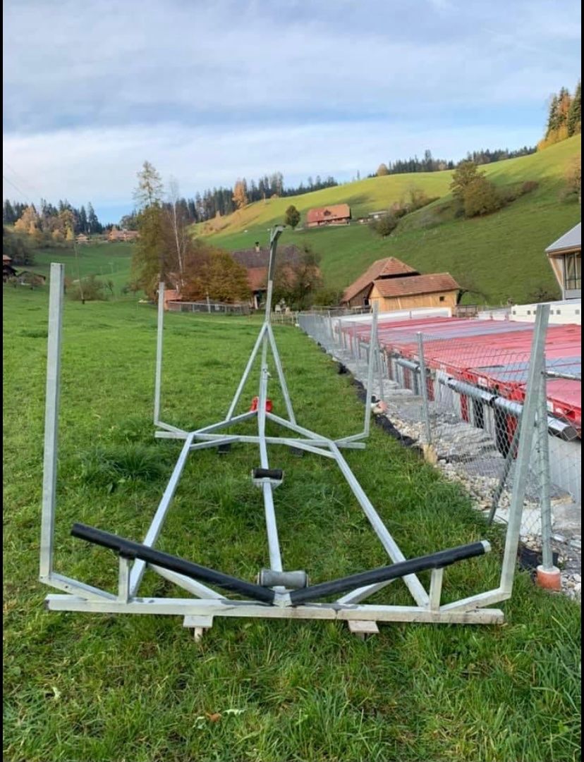Barche: Boot Schlitten - Anhänger - Trailer 6.5m x 2.1m – Usato da Konolfingen venduto da Bernerin1987