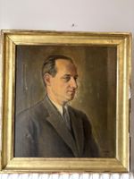 Exklusive Alte Portret sig. E.Müller 1935  ein Blick in die