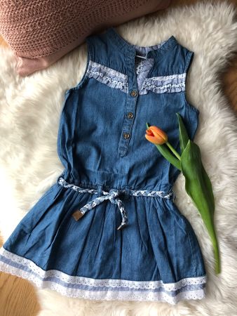 MAYORAL Jeanskleid 110