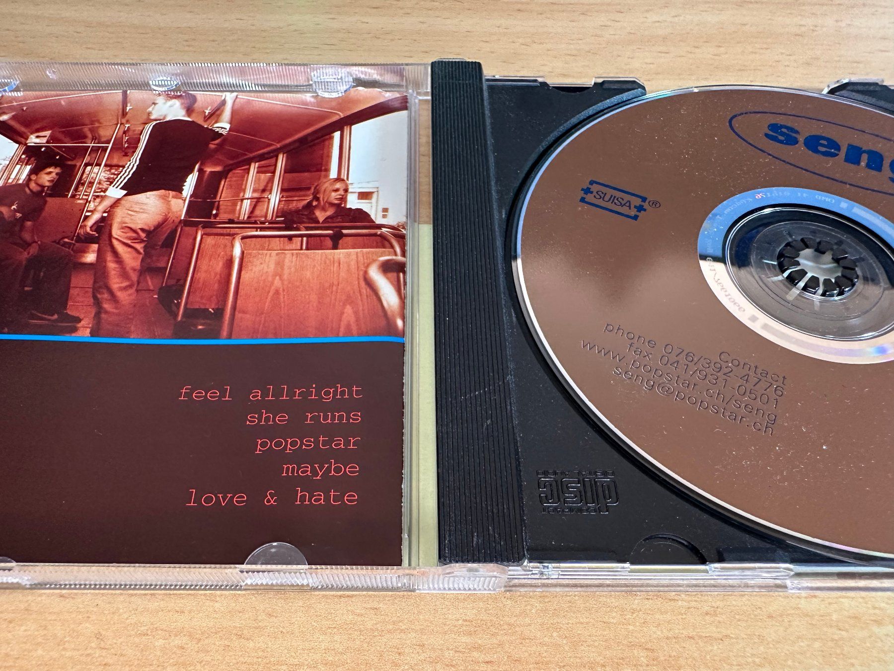 CD: Send - Seng – Usato da Rikon im Tösstal venduto da Alpenmutz 2