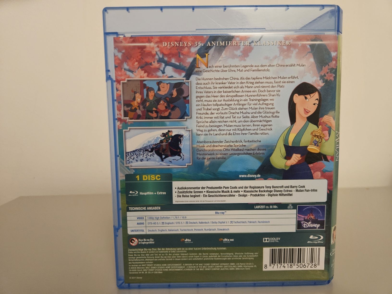 Tutti i DVDs: Mulan (Disney Blu-ray) – Usato da Horgen venduto da ste_ntc9 2