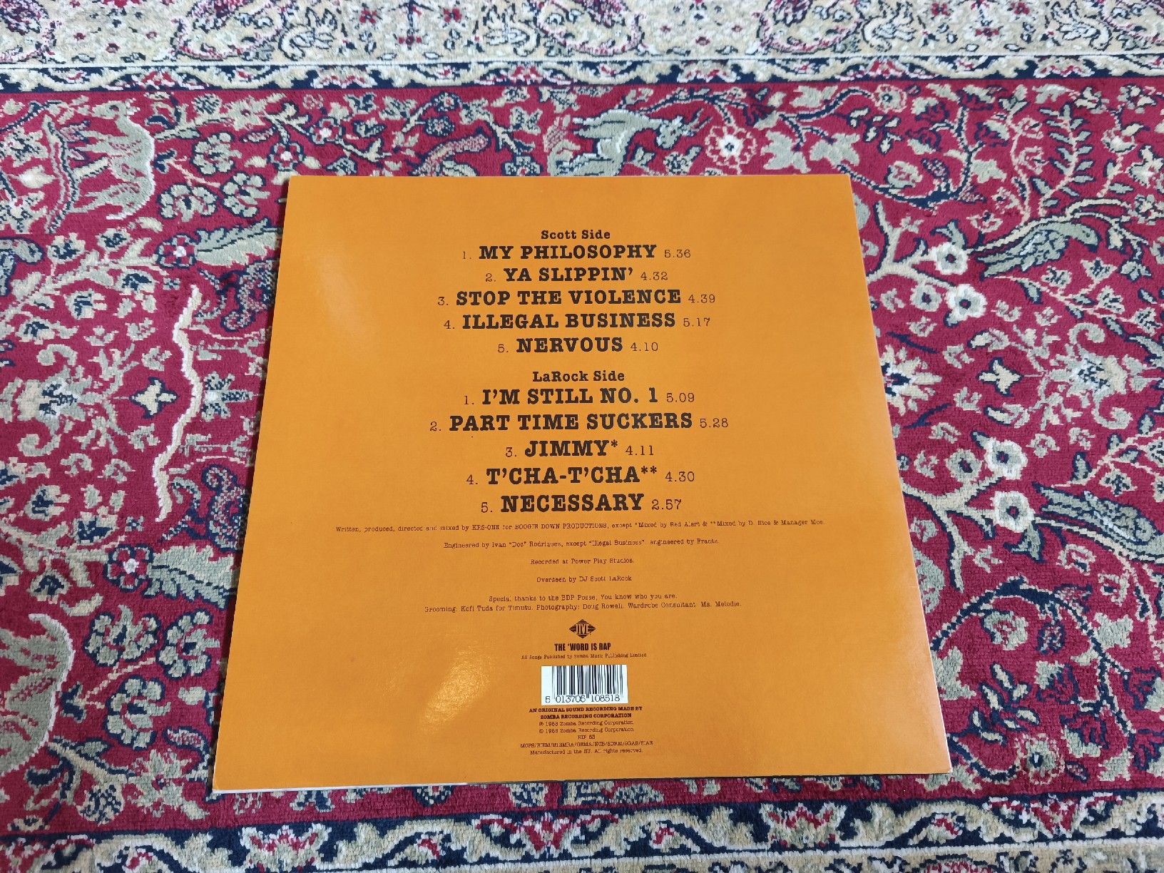 Dischi in vinile: Boogie Down Productions - By All Means Necesssry – Usato da Kandersteg venduto da digginblackpearlz 1