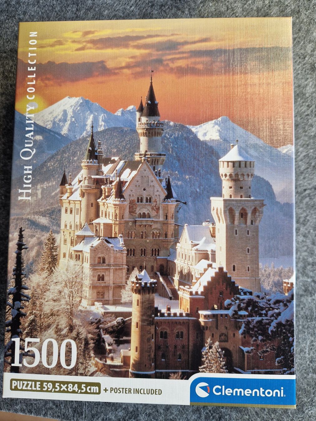 Clementoni Puzzle: Puzzle Schloss Neuschwanstein 1500 Teile – Usato da Reichenbach im Kandertal venduto da alain1