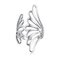 Ring Engelsflügel Silber Edelstahl