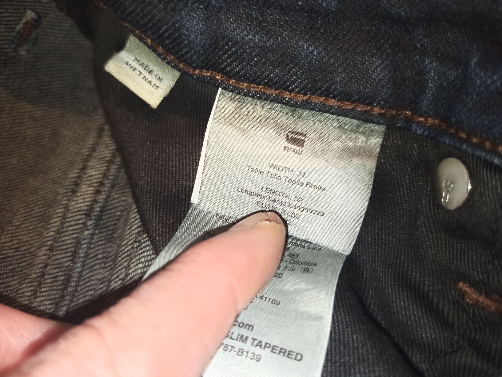 Jeans: Jeanshose RAW – Neuf (Voir description) à Niederwil AG par Nioc28 4