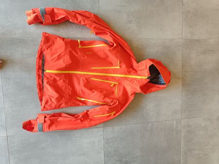Giacca Norrona Lofoten Gore-Tex arancione taglia XS