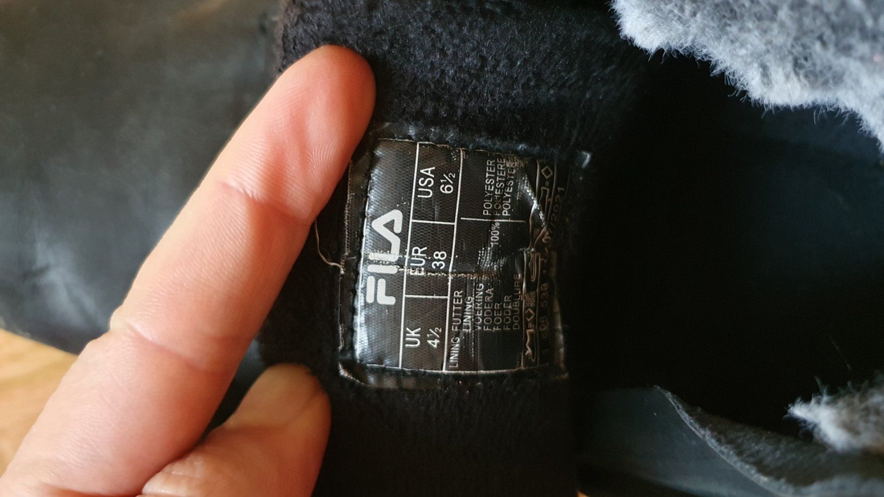 Herrenschuhe: Winterschuhe Fila Grösse 38 – Gebraucht aus Niederwangen b. Bern von thurncaro 2